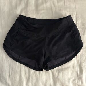 lululemon Speed Up shorts 2.5” LR - black camo - 0
